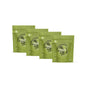 Four green pouches of grab green Stoneworks Laundry Detergent Pods - Olive Leaf are lined up on a white background, each displaying the brand logo and product details in white and black text.