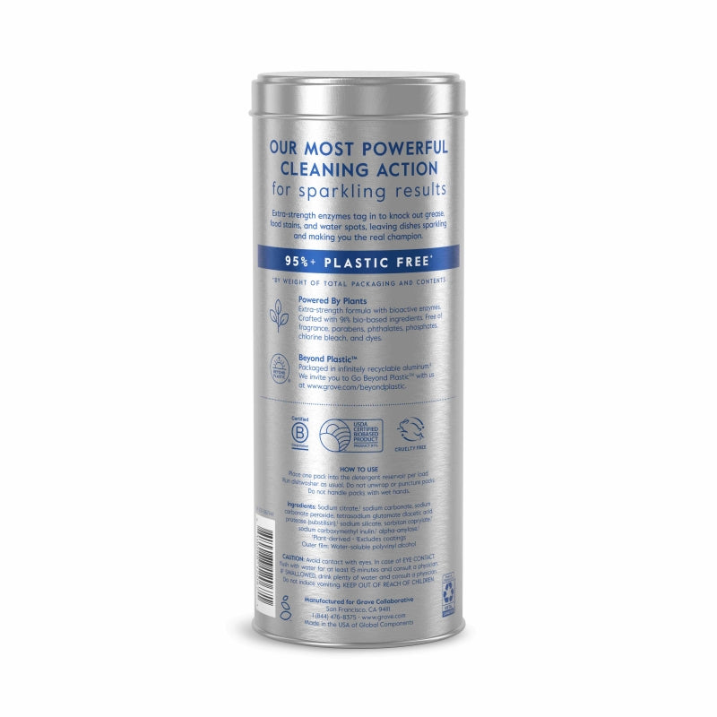Grove Co. Pure Power Dishwasher Detergent Packs - Thumbnail 3