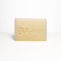 A beige Old Salt Bar Soap with "OLD SALT" engraved on the front is shown against a plain white background.