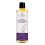 Dr. Jacobs Naturals Castille Pet Shampoo, a hypoallergenic lavender formula with a dog image, is free of gluten, sulfates, parabens, palm oil, GMOs, and artificial dyes.