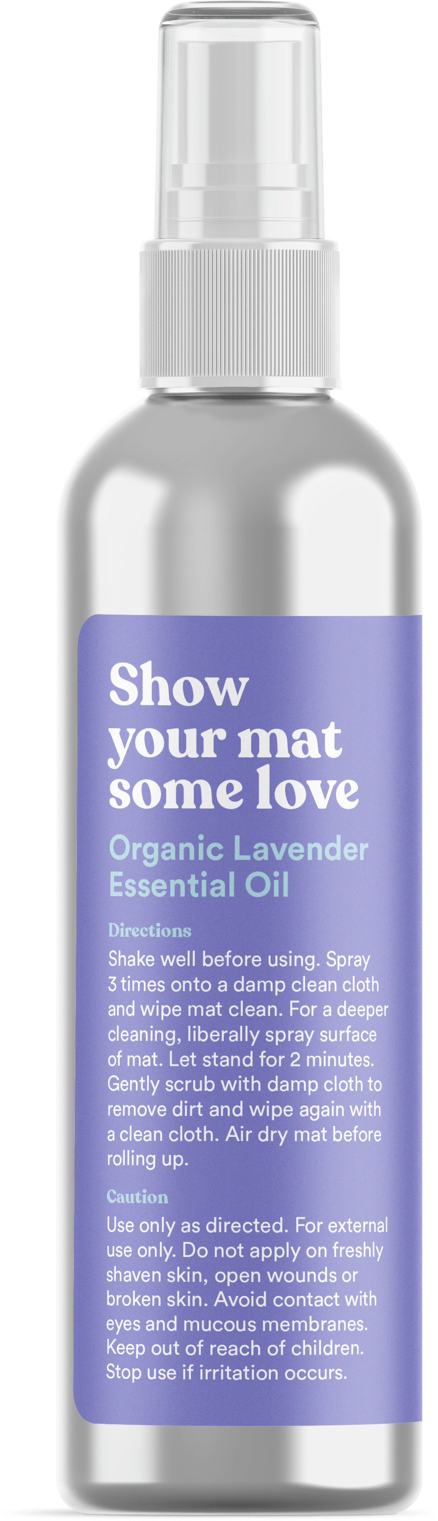 Asutra Peaceful Lavender Yoga Mat Cleaner | Grove Collaborative