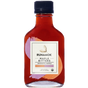 A small glass bottle of Runamok Maple-Based Mixers - Maple Bitters Collection with a black cap and a butterfly label, perfect for cocktail lovers, set against a plain white background.