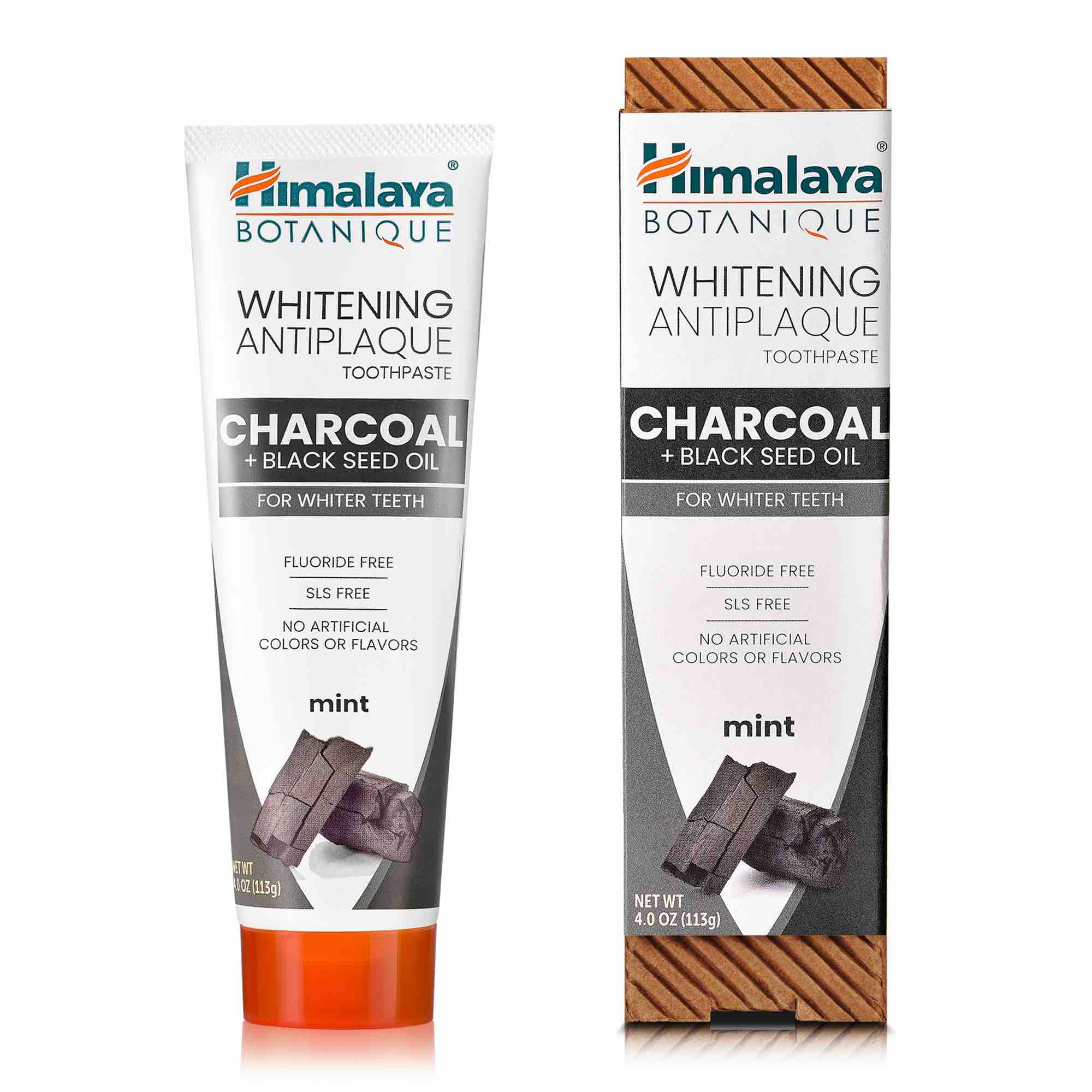Himalaya Whitening Antiplaque Charcoal + Black Seed Oil Toothpaste ...