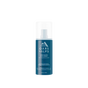 A blue bottle of Oars + Alps Skin Saver Face Spray with a white cap is shown on a plain white background. The label features key benefits in white text, including hypochlorous acid to soothe irritated skin.