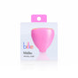 A white box unveils a DreamPop-inspired Billie Malibu Travel Case, ideal for your razor. The billie brand name appears in vibrant letters, with a pink hanging tab on top.
