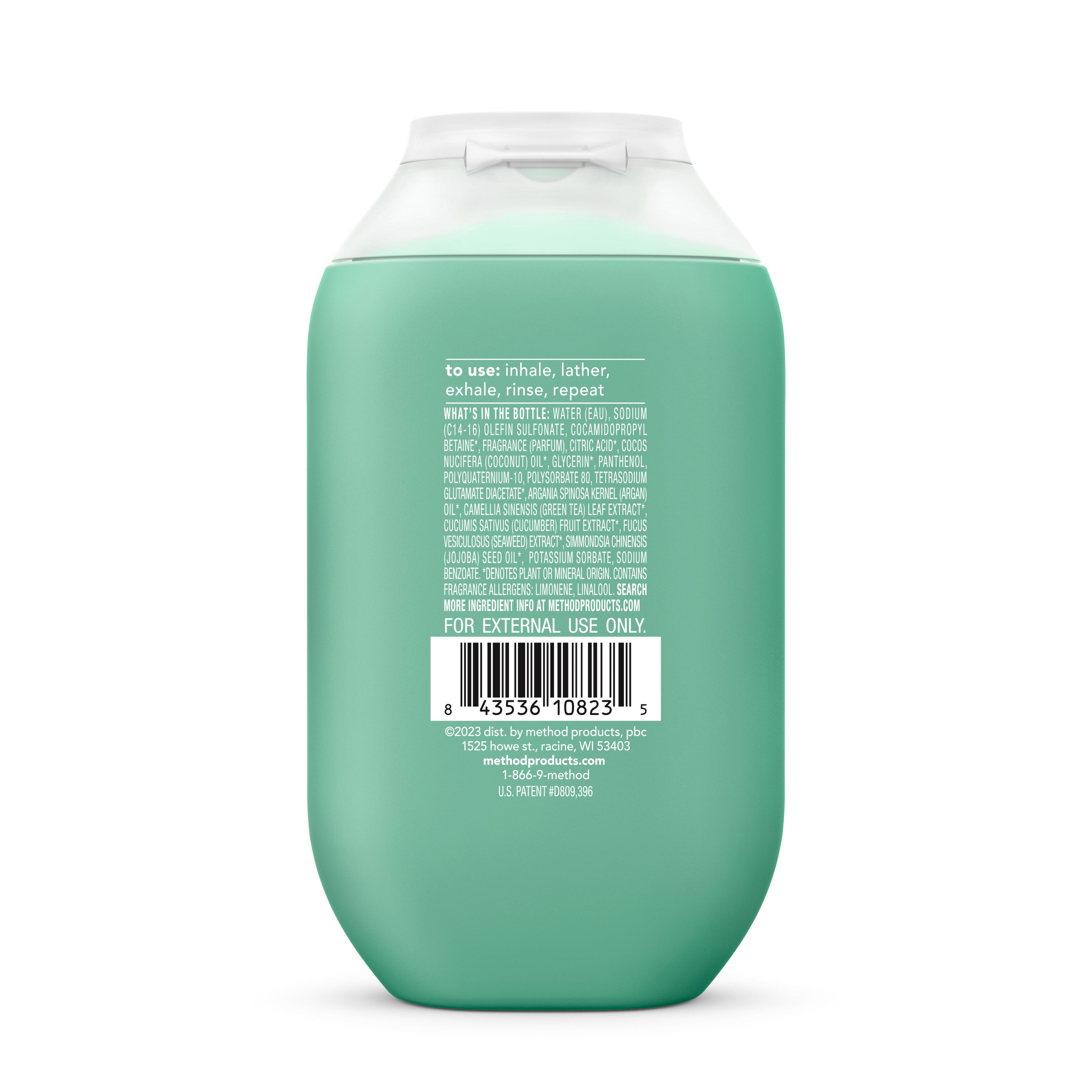 method Shampoo - Travel Size - Pure Peace | Grove Collaborative