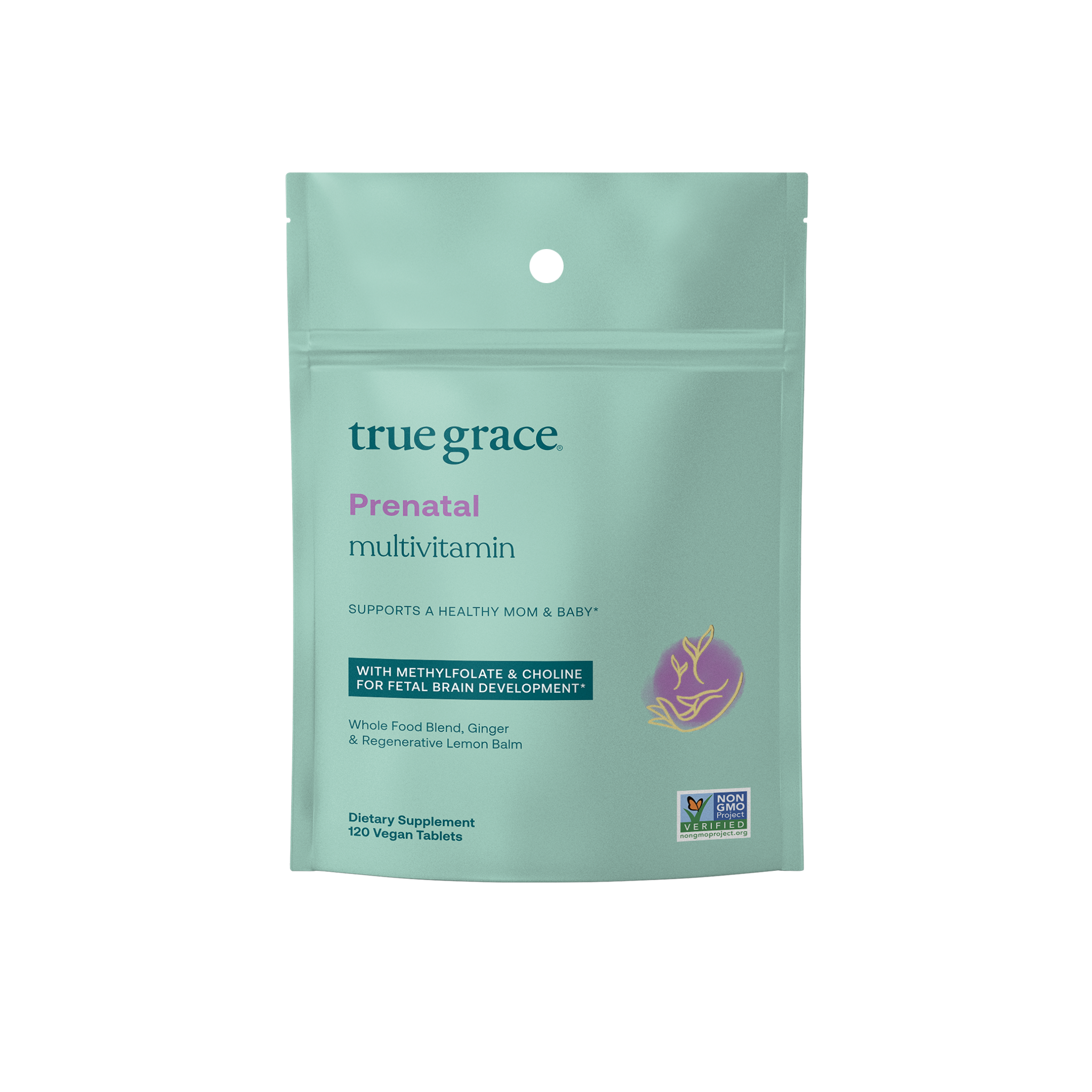 True Grace Prenatal Multivitamin Tablets - Refill Pouch | Grove ...