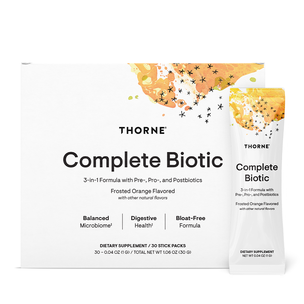 Thorne Complete Biotic Powder Packets, 3-in-1 Formula | Grove Collaborative