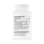 Thorne Super EPA comes in a white bottle with a supplement facts label showing each gelcap provides 10 calories, 813 mg total omega-3s (425 mg EPA, 270 mg DHA) for heart health. Ingredients: fish oil, gelatin, purified water, vitamin E.
