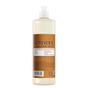 A bottle of Mrs. Meyer’s Dish Soap with a white cap and brown label displaying product details and barcode, shown on a plain white background. This liquid dish soap is a natural degreaser for sparkling clean dishes.