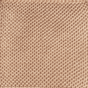 Close-up of The Sawa - Henna, a light brown, fine-gauge knit fabric made from plant-dyed yarn.