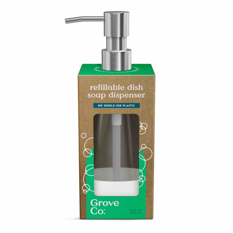 Grove Co. Refillable Dish Soap Dispenser
