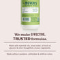 A partial view of a green Mrs. Meyer’s Hand Lotion bottle with a label listing ingredients and stating the moisturizing formula contains essential oils, shea butter, almond oil, and glycerin, without parabens or phthalates.