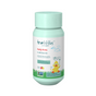 A bottle of True Littles Daily Kids Multivitamin with a light green cap. The label features a cartoon duck, colorful text, and information about immune, bone, growth, and eye health support.
