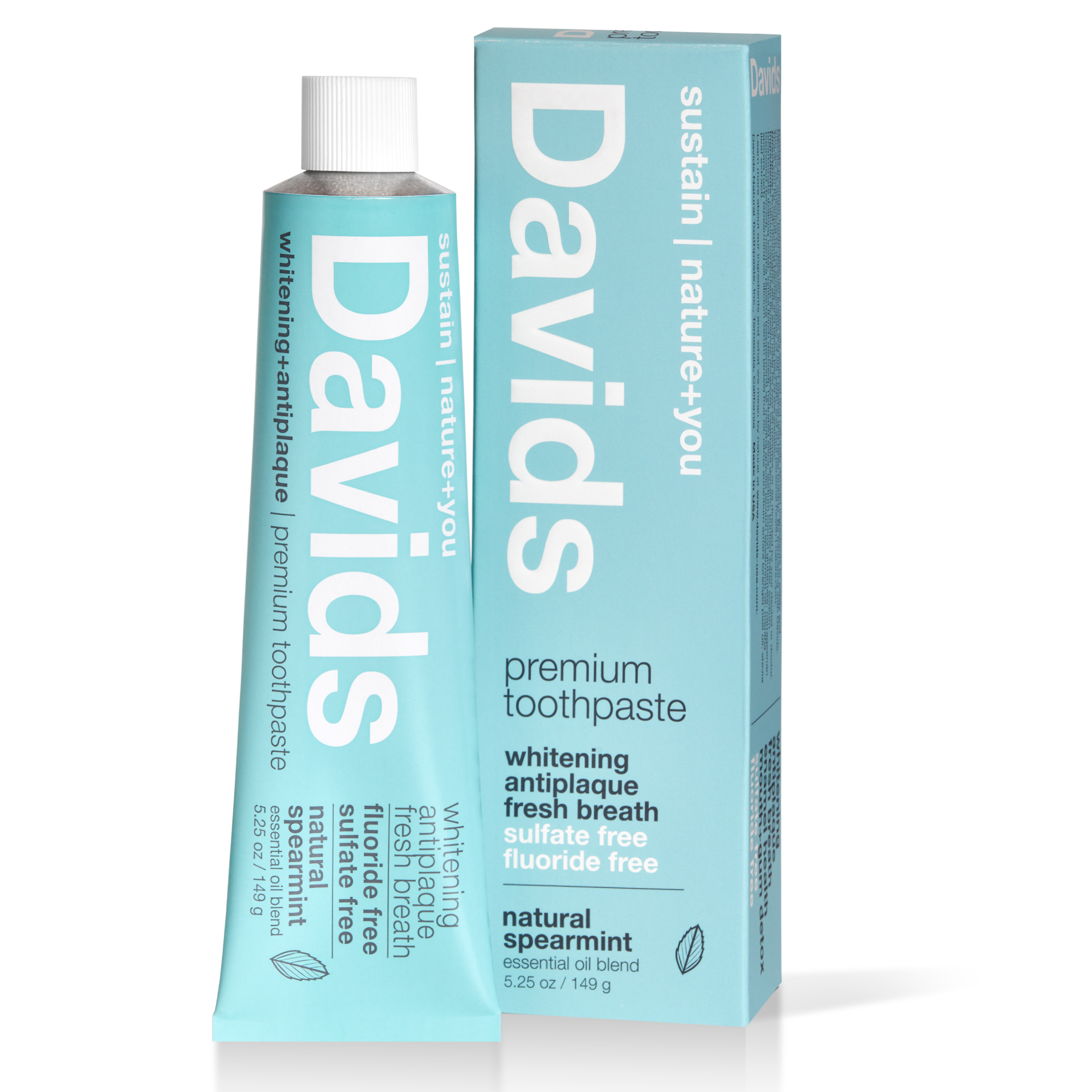 Davids Whitening + Antiplaque Toothpaste | Grove Collaborative