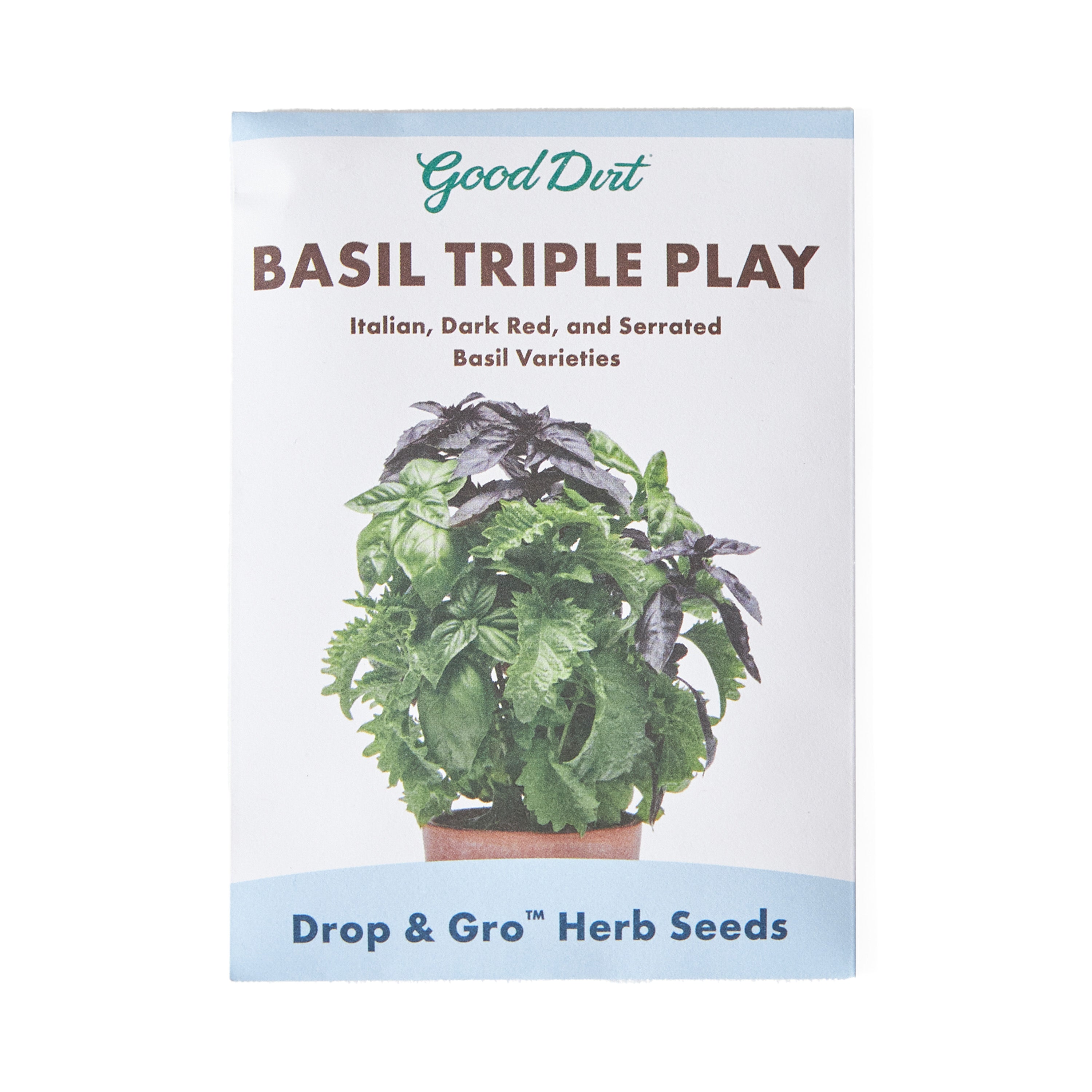 Good Dirt Seed Pack - Basil Variety Pack | Grove Collaborative