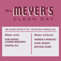 Mrs. Meyers Multi-Surface Cleaner is a plant-derived cleaning spray with essential oils, free from parabens, phthalates, glycol solvents, and artificial colors for a fresh clean.