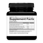Youtheory Liposomal Quercetin + Fisetin Capsules come in a black bottle with a white label displaying Supplement Facts, ingredients, serving size, and suggested use. Key ingredients include Liposomal Quercetin, Fisetin, Citrus Bioflavonoids Extract, and PQQ for healthy aging.