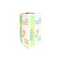 Three boxes of Fresh Butter Spread Lip Balm Trio by butter & me, featuring a pastel-colored circular design and mint green accents, are arranged together against a white background.