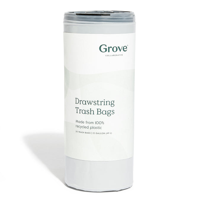 Grove 100% Recycled Plastic Trash Bags, 13-Gallon – Fragrance