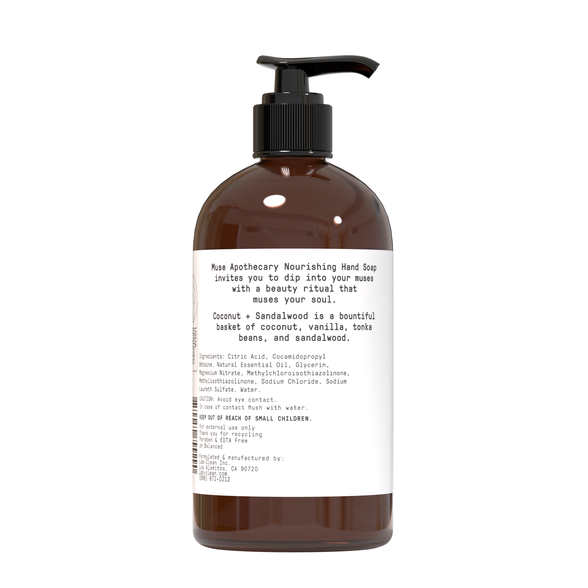 Muse Apothecary Nourishing Hand Soap - Aloe, Eucalyptus & Lavender